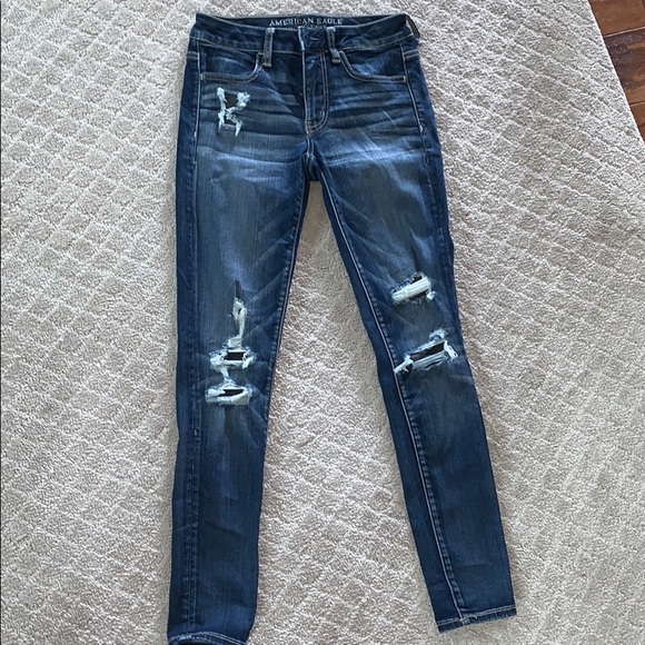 American Eagle Outfitters Denim - American Eagle Ripped Jeggings